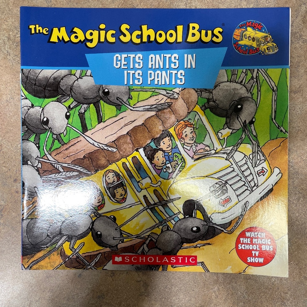 New "The Magic School Bus Gets Ants in the Pants" Paperback Book